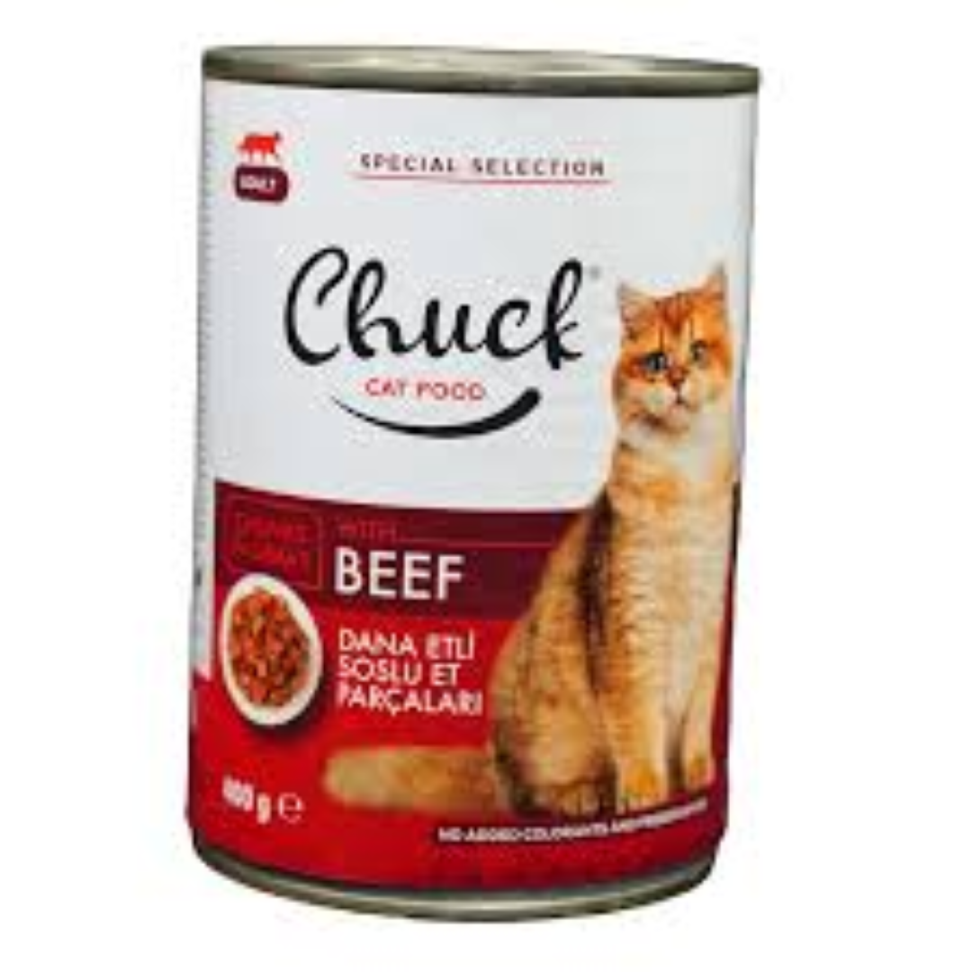 CHUCK ADULT CAT BEEF 400G